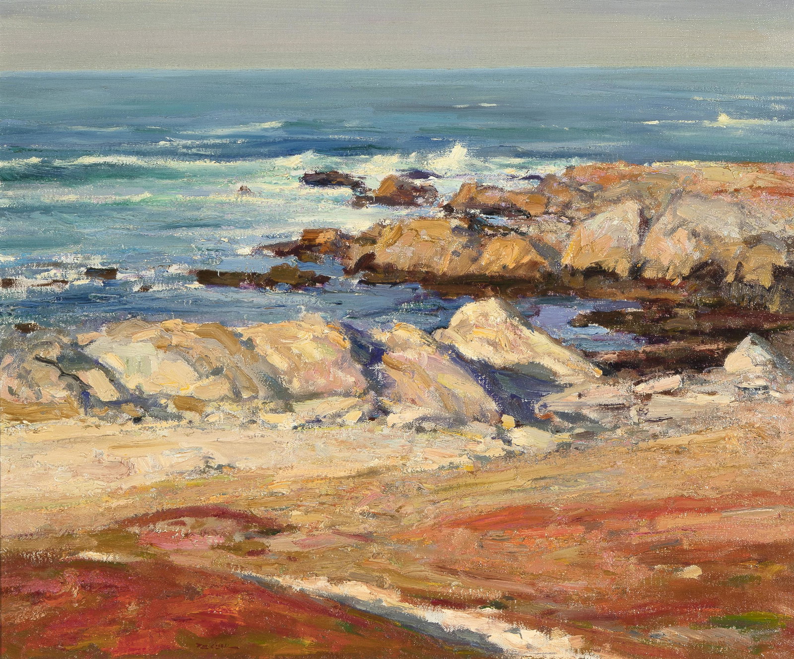 Rod Goebel, A California Seascape, 1978 (1 of 2)