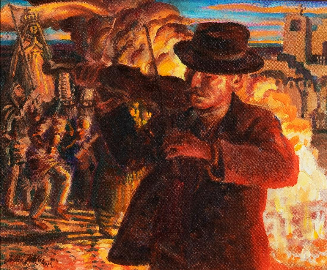 Julian Robles, Christmas Eve - Taos Pueblo (1 of 3)