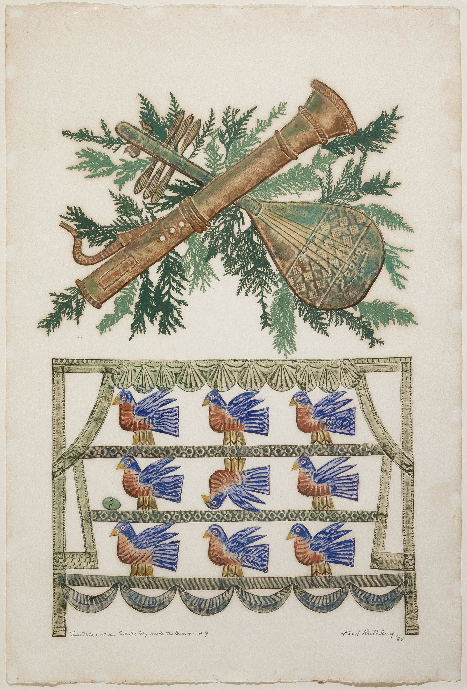 Ford Ruthling, Spectators at an Event; They make the Event #9, 1984 (1 of 2)