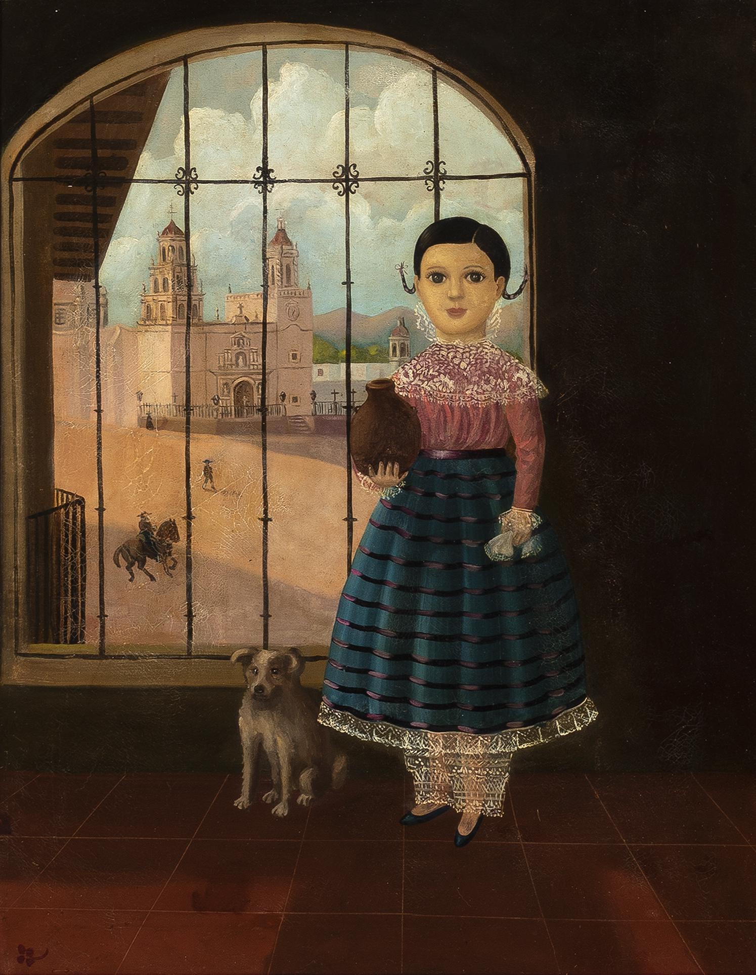 Horacio Renteria Rocha, Mexican Girl with Olla (1 of 2)