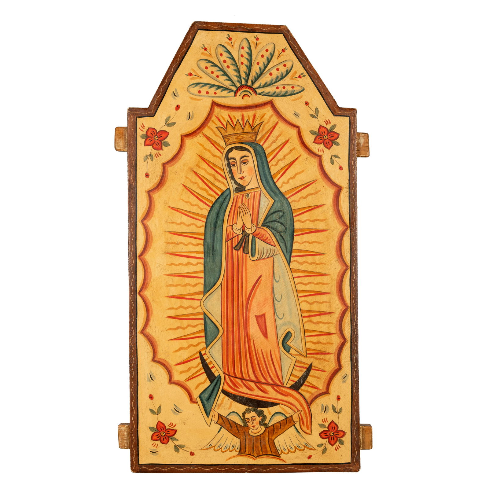 Alcario Otero, Our Lady of Guadalupe Retablo, 2012 (1 of 2)