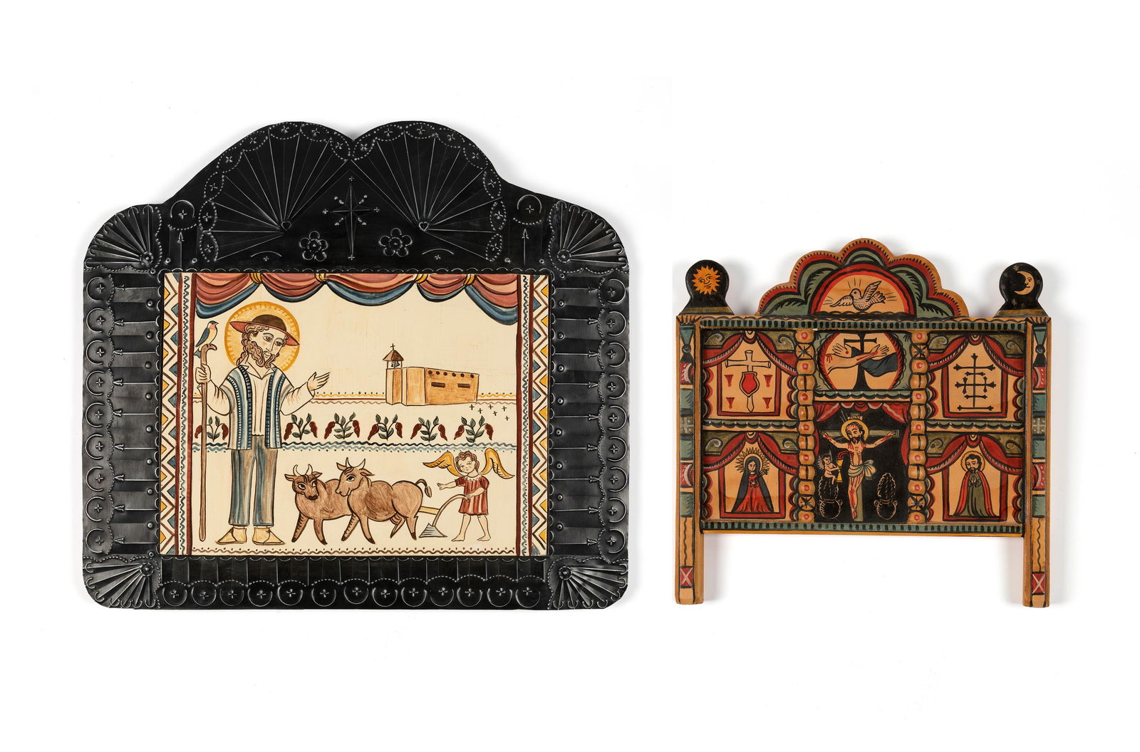 Charles M. Carrillo and Mary Jo Martin Madrid, Pair of Retablos, 1994 - 1996 (1 of 5)