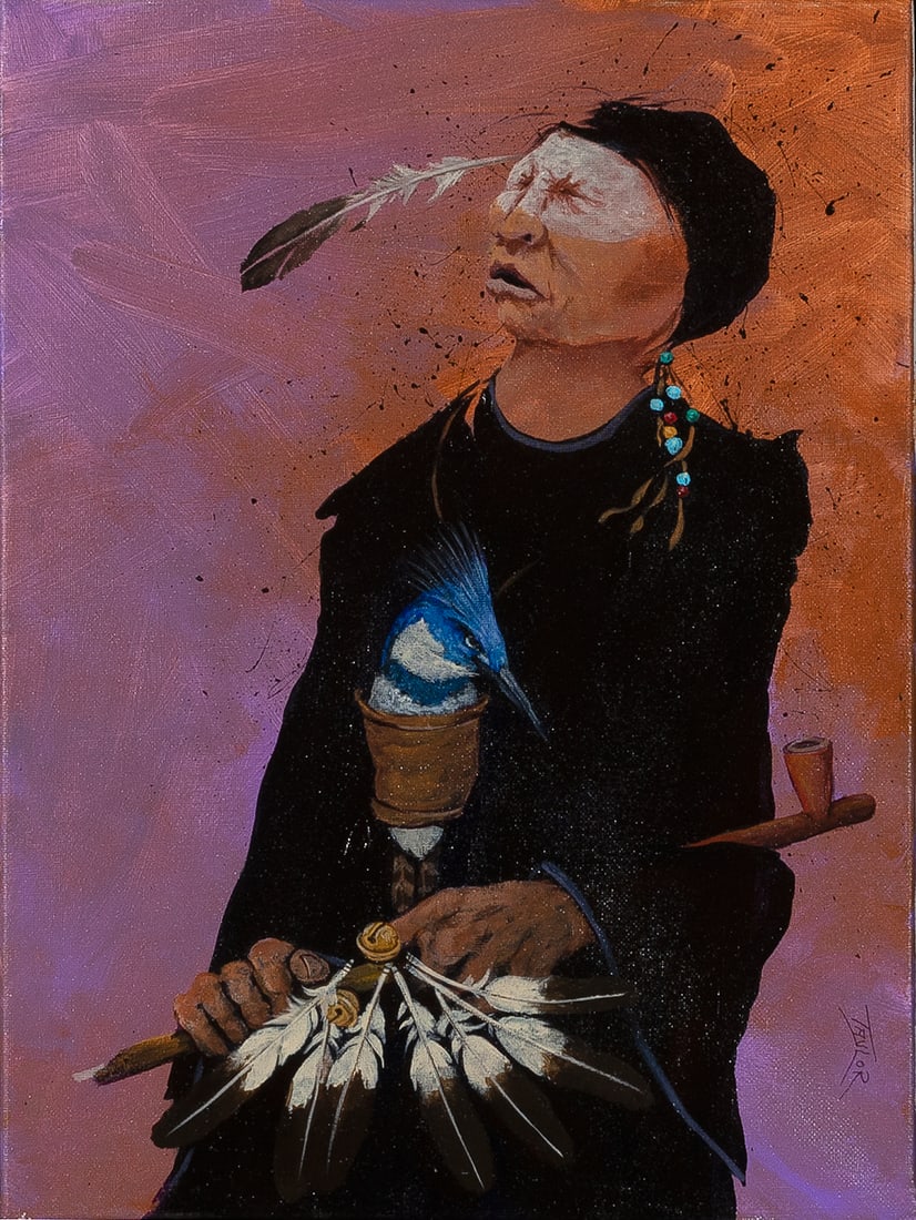 Robert Lee Taylor, In Search of that Secret Place, 2018 (1 of 2)