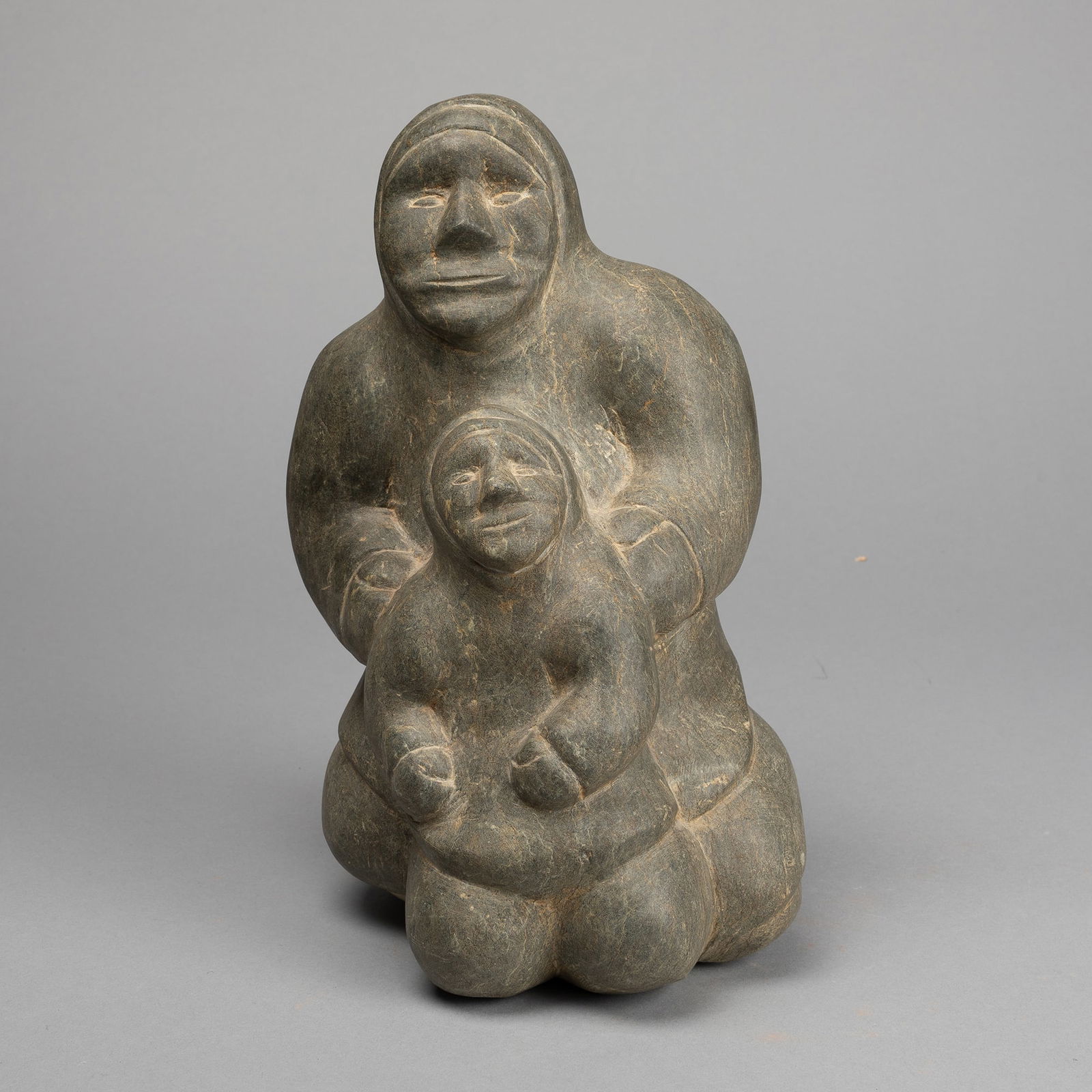 Barnabus Arnasungaaq, Father and Child (Pere et Enfant) (1 of 4)