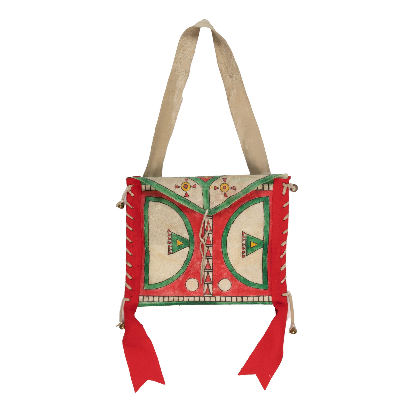 Michael Horse, Parfleche Bag, 1996 (1 of 2)