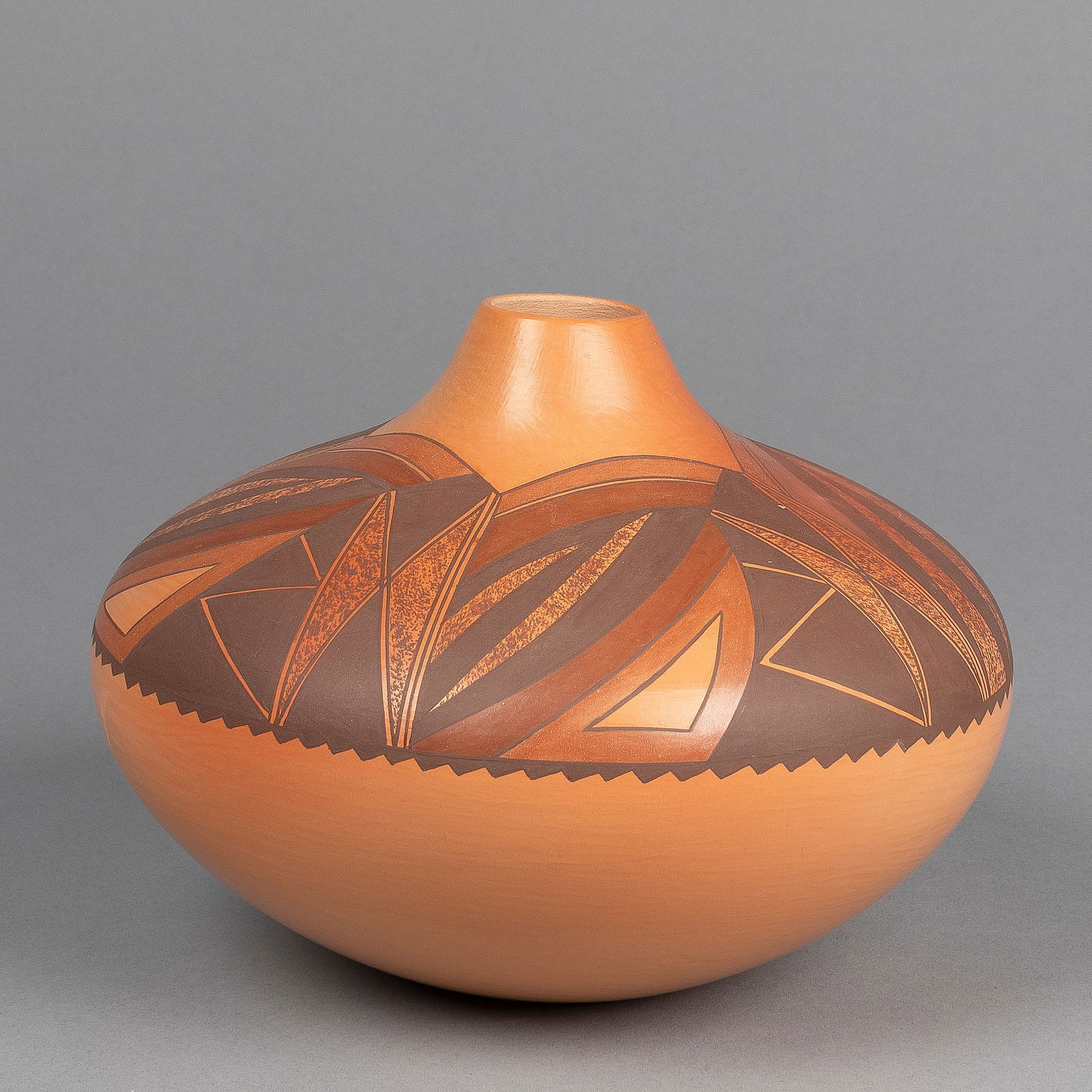 Les Namingha, Jar with Rain and Cloud Designs (1 of 6)