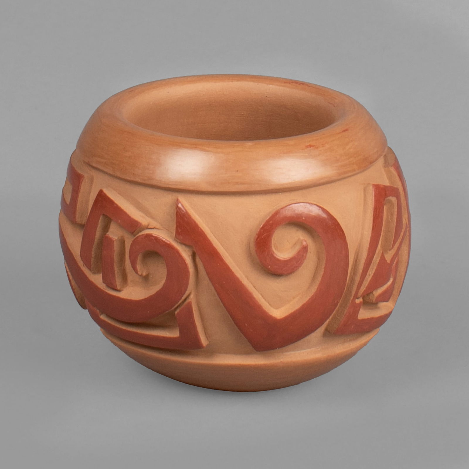 Tammy Garcia + Linda Cain, Carved Avanya Bowl (1 of 7)