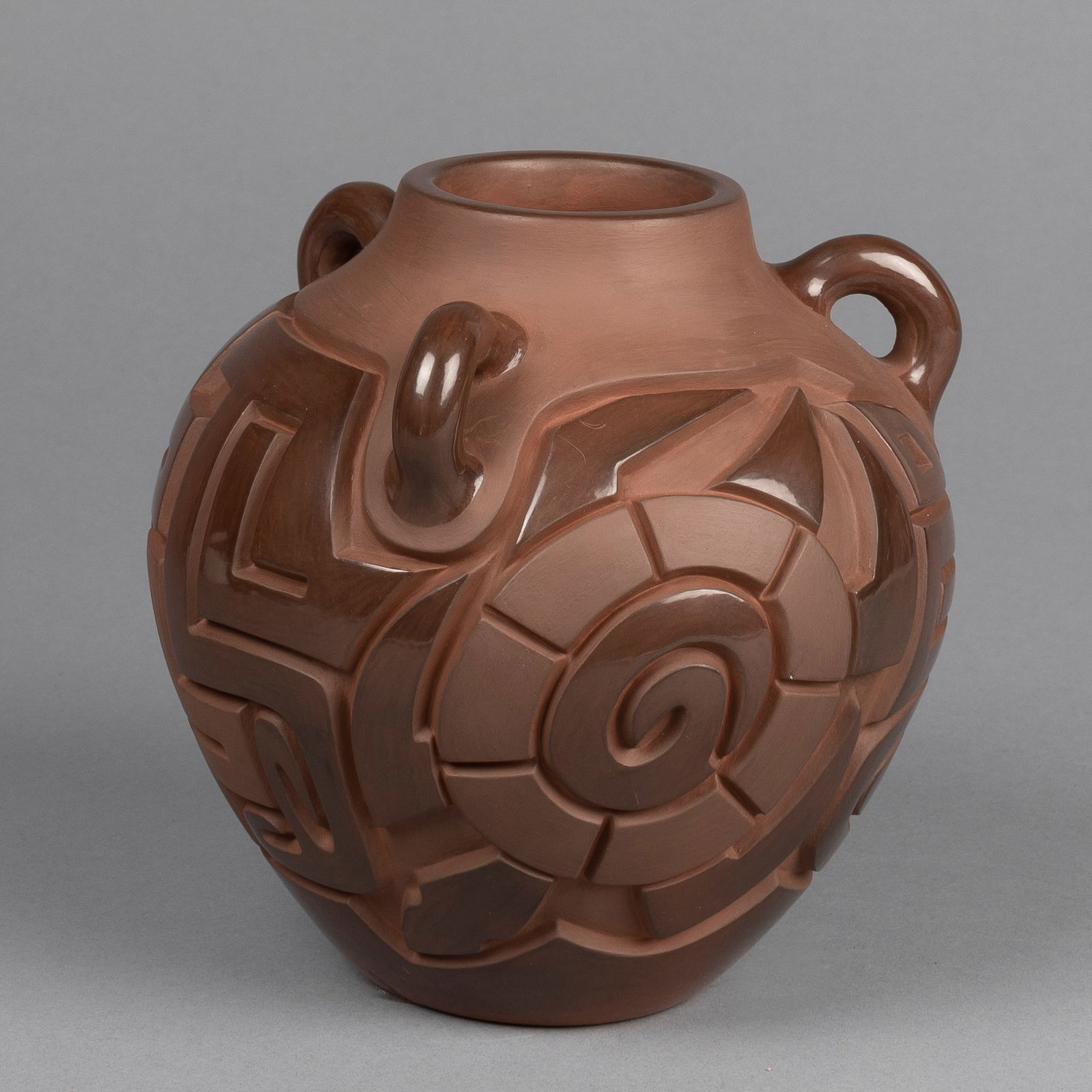 Harrison Begay Jr., Turtles and Stars Jar with Handles, 2018 (1 of 7)