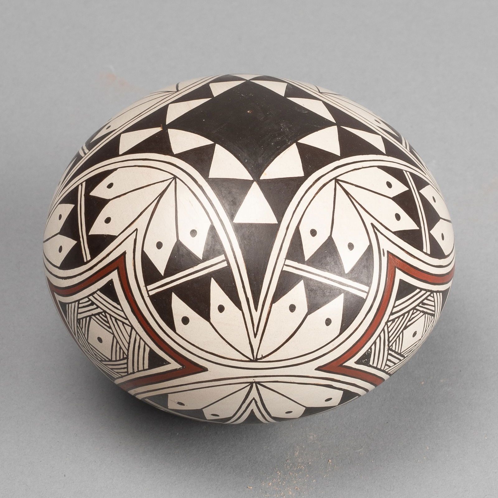 Rainy Naha, Polychrome Seed Pot (1 of 5)