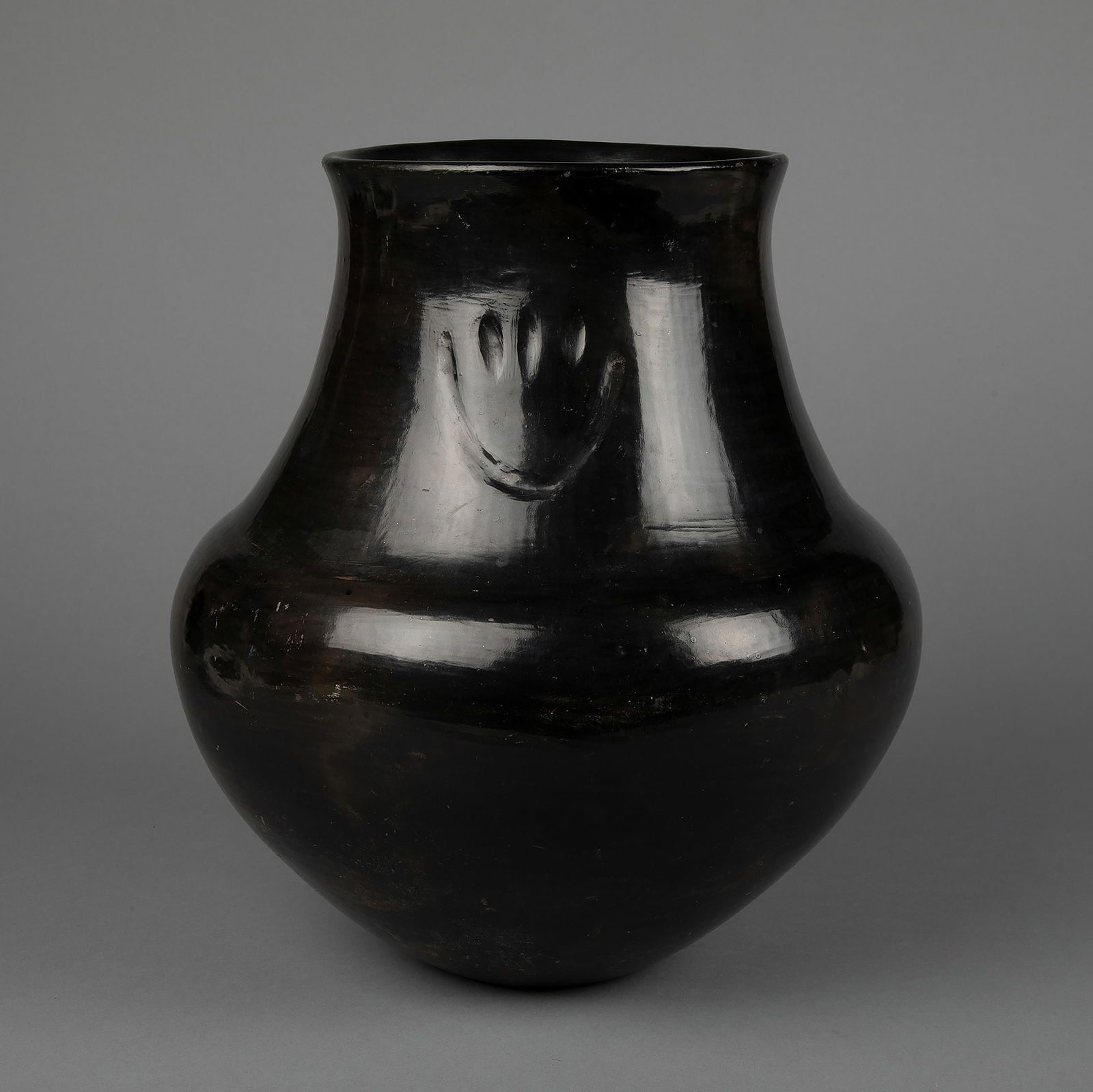 Attributed to Margaret Tafoya, Blackware Jar, ca. 1920 - 1930 (1 of 1)