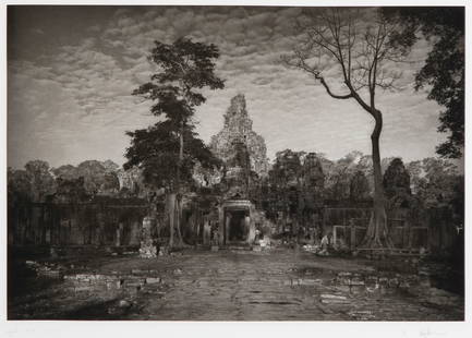 Kenro Izu, Angkor #77, 1986: Kenro Izu(Japanese, b. 1949)Angkor #77, 1986platinum print, edition 86 of 100titled and editioned lower left: Angkor #77 86/100dated and signed lower right: 86' Kenro Izu13 1/4 x 19 1/4 in. (33.7 x 48