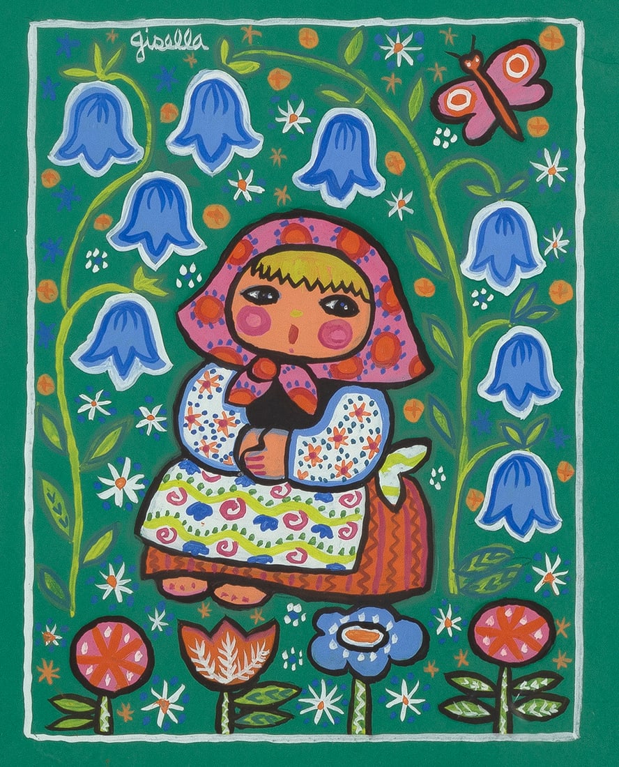 Gisella Loeffler, Untitled (Peasant Girl) (1 of 2)