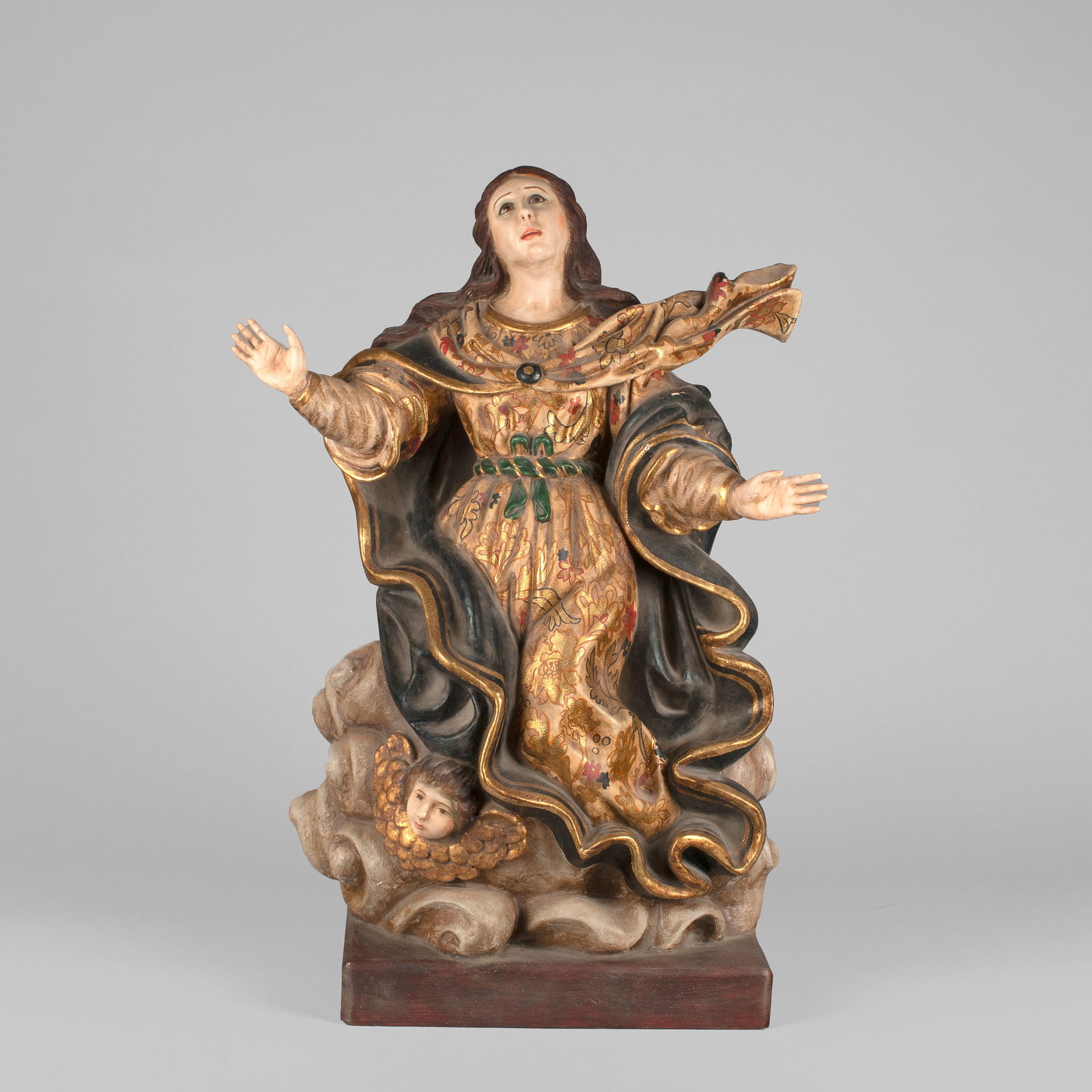 Luis Mora, Nuestra Senora de la Inmaculada Concepcion Bulto, ca. 1940 (1 of 4)