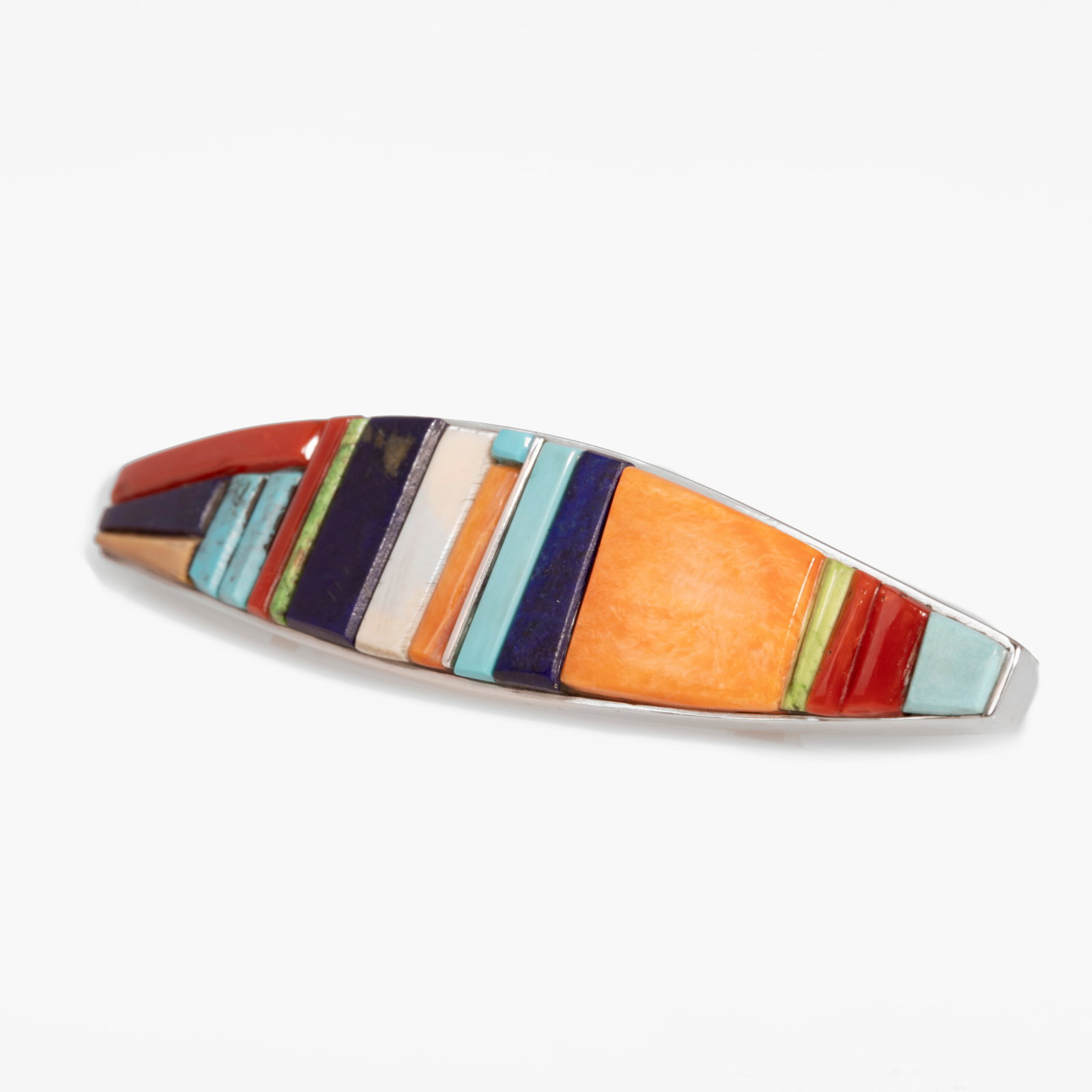 Charles Loloma + David Tune, Pendant/Barrette, 1986-2023 (1 of 3)