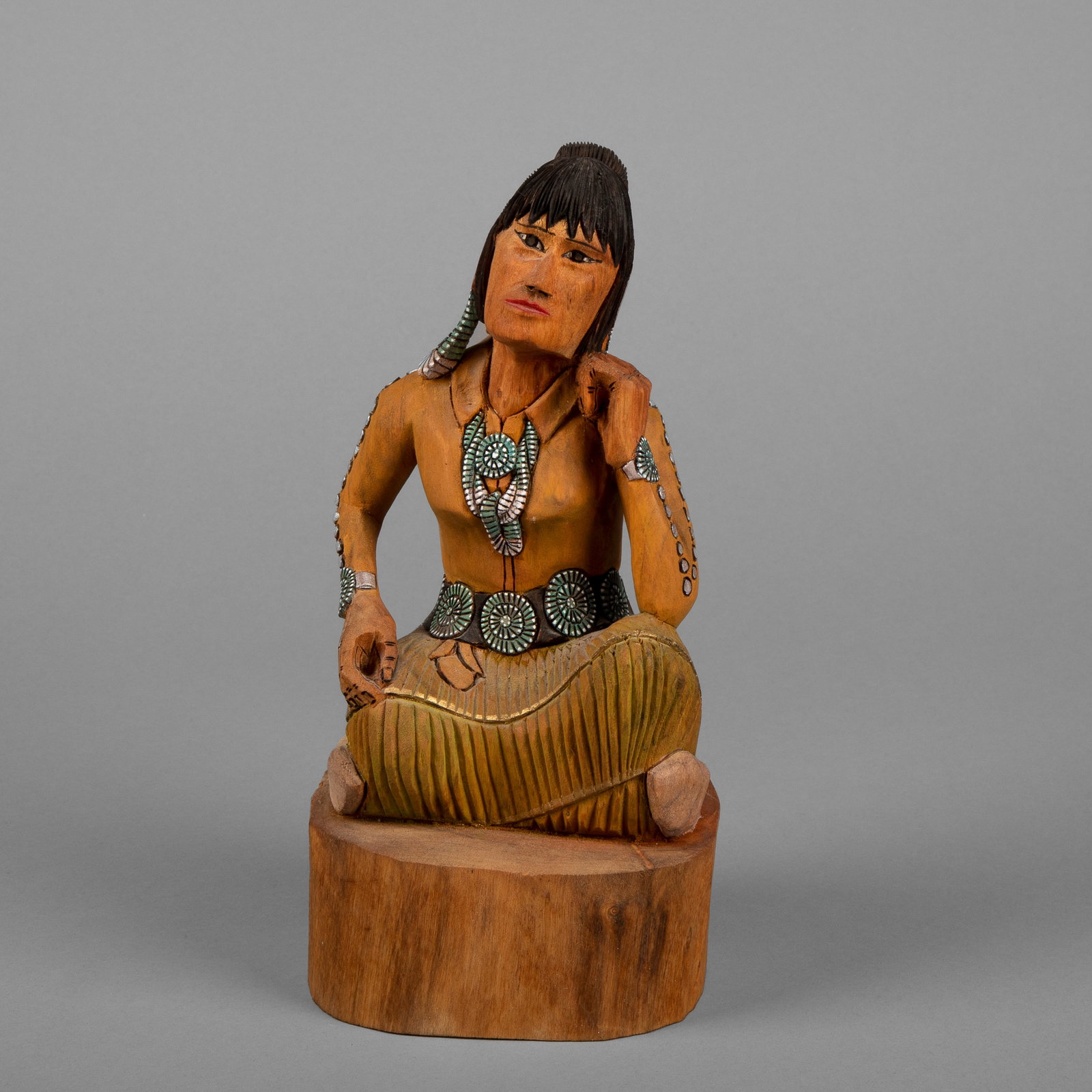 Daniel Yazzie, Planning Woman (1 of 4)