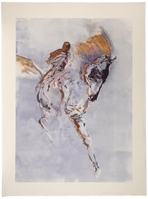 Kirk Hughey, Untitled (Horse and Rider)