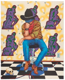 Steve Rosser, Cowboy Thinker, 1989