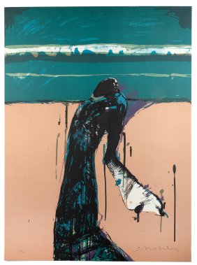 Fritz Scholder, Portrait of a Dream, 1982