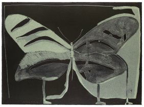 Fritz Scholder, Night Butterfly, 1979