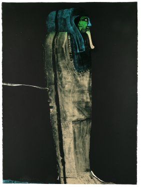 Fritz Scholder, Sarcophagus, 1979