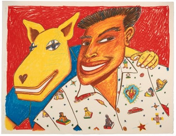 Gilbert Lujan, Styling in Santa Fe, 1991