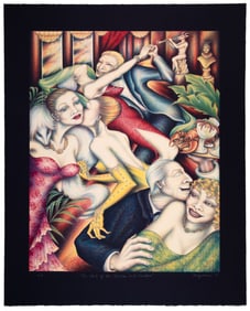 Zara Kreigstein, Group of Four Lithographs