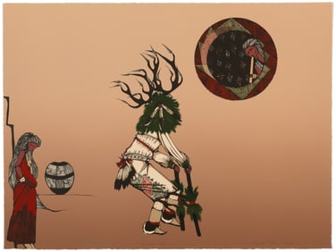 Michelle Tsosie Naranjo, Retrospect - My Tewa World, ca. 1985