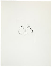 Andrea Rosenberg, Group of Four Lithographs: Untitled (Pears)