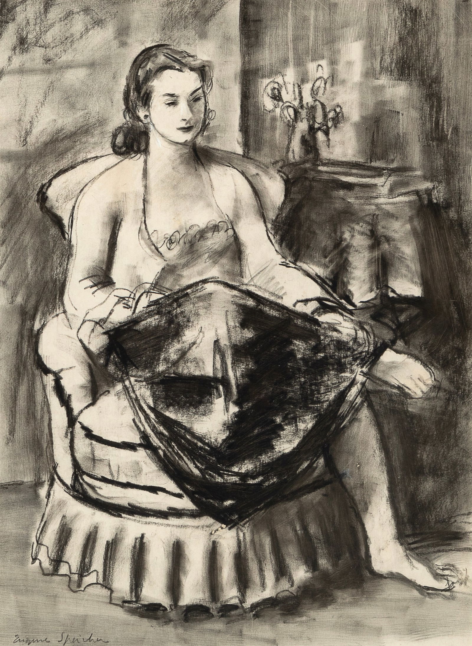 Eugene Edward Speicher, Female Portrait (1 of 2)