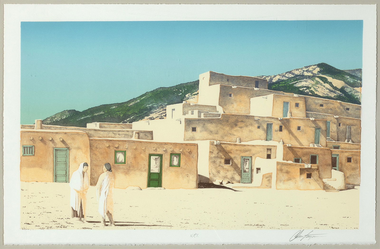 Chris Ferguson, Taos Afternoon (1 of 2)