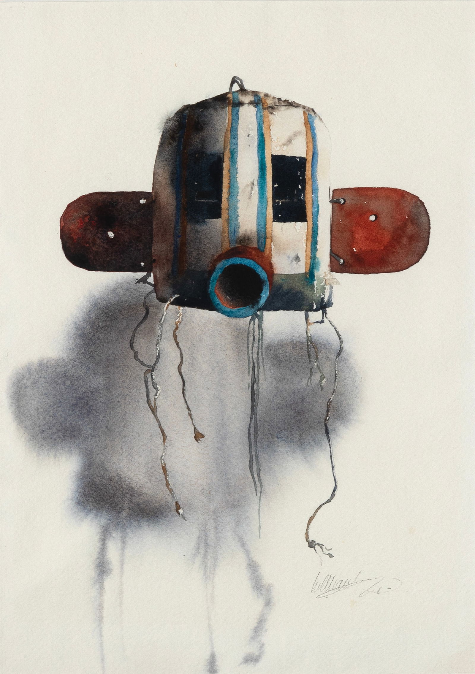 William Matthews, Untitled (Native Mask) (1 of 2)