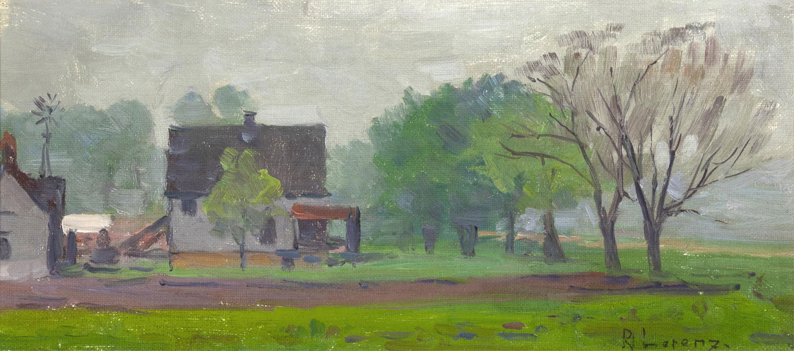 Richard Lorenz, Barn and Farm House (1 of 2)