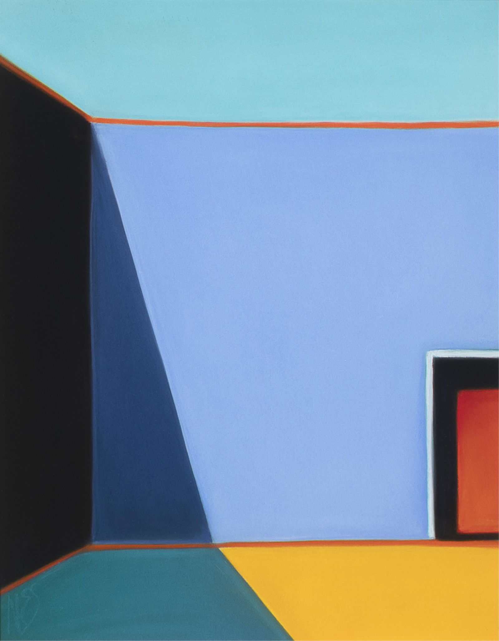 Margaret Nes, Small Red Door, 1999 (1 of 2)