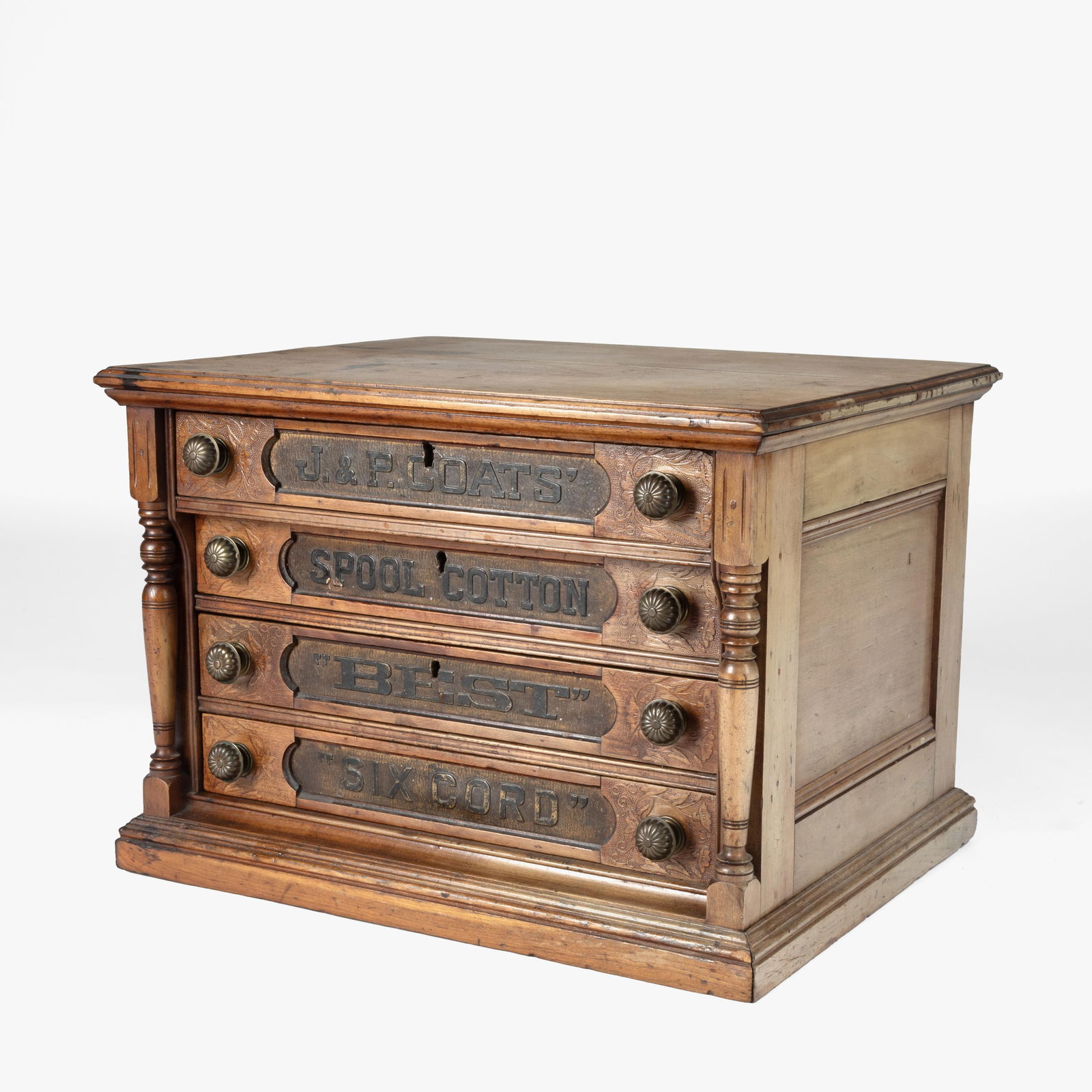 J & P Coats Cabinet Colonnade, ca. 1900-1930 (1 of 3)