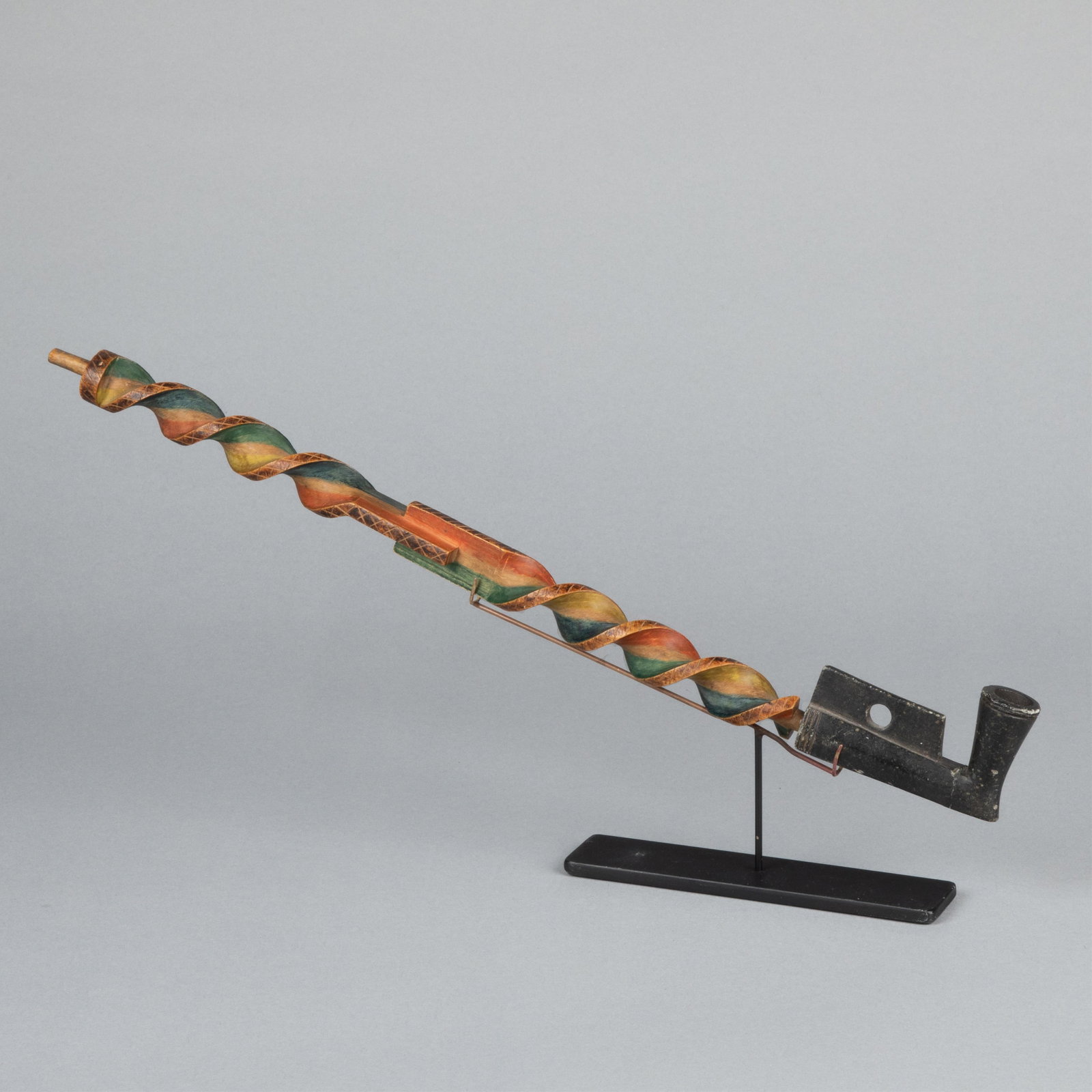 Eastern Sioux, Artist Once Known, Elbow Pipe, ca. 1875 (1 of 5)