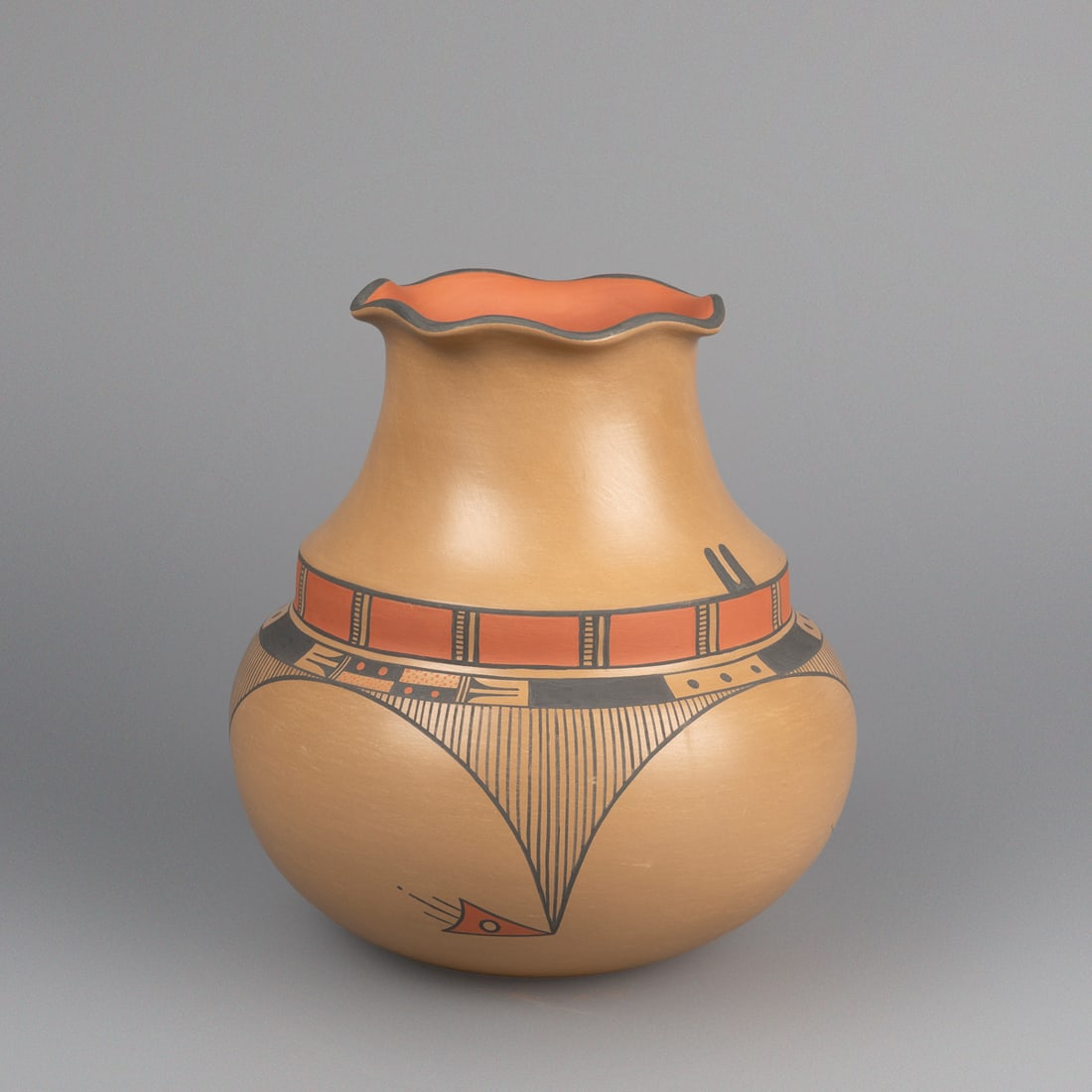 Cavan Gonzales, Polychrome Double Shoulder Water Jar (1 of 4)