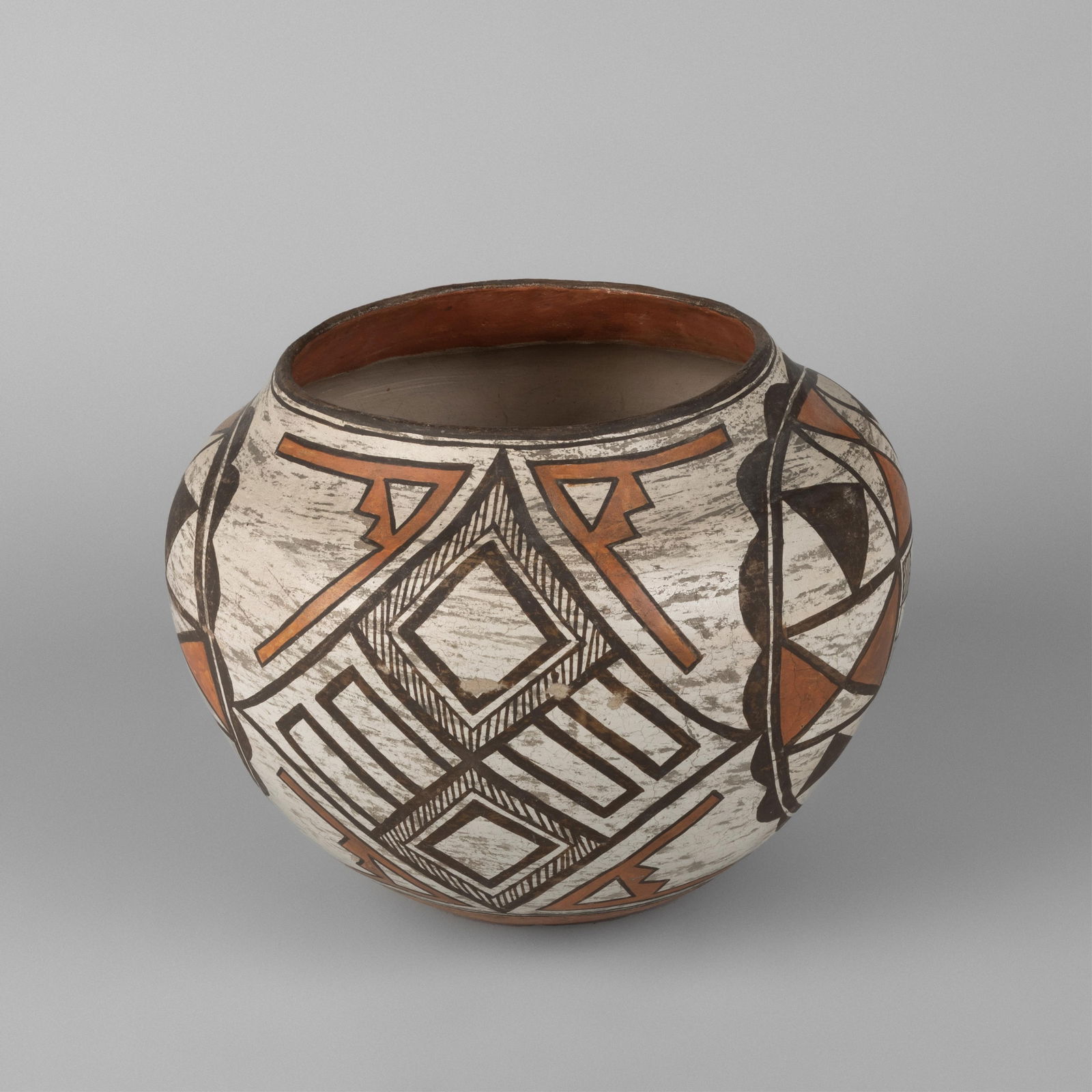 Acoma, Artist Once Known, Polychrome Pottery Jar, ca. 1935 (1 of 4)