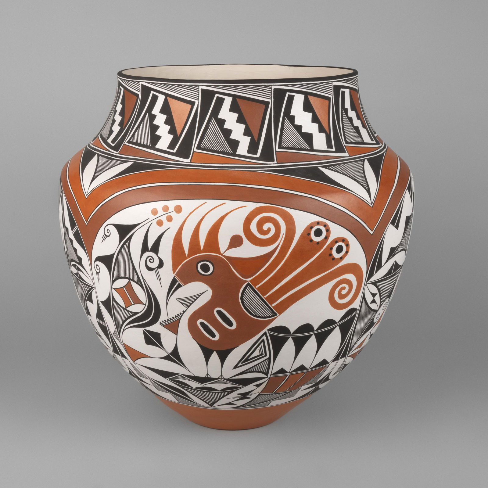 Adrian Trujillo, Pictorial Polychrome Jar (1 of 9)