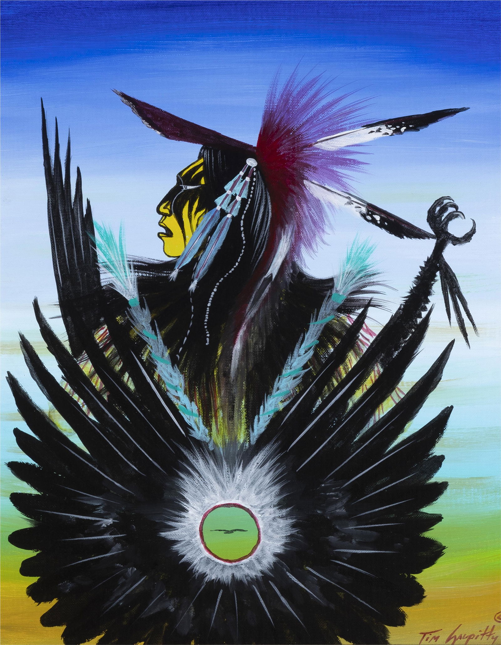 Tim Saupitty, Eagle Dancer (1 of 2)