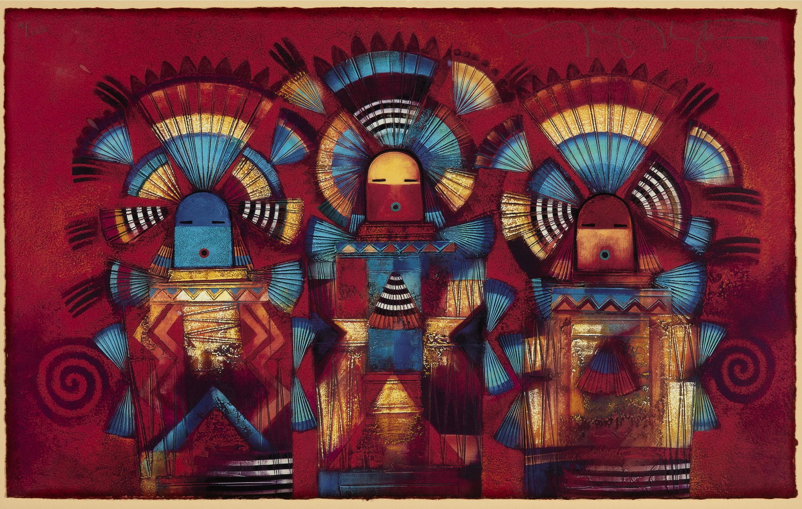 Tony Abeyta, Untitled #2, 1999: Tony Abeyta(Diné [Navajo], b. 1965)Untitled #2, 1999iris print, edition 4 of 125graphite editioned upper left: 4/125graphite signed upper right: Tony Abeyta13 x 21 in. (33 x 53.3 cm.), frame: 18 7/8