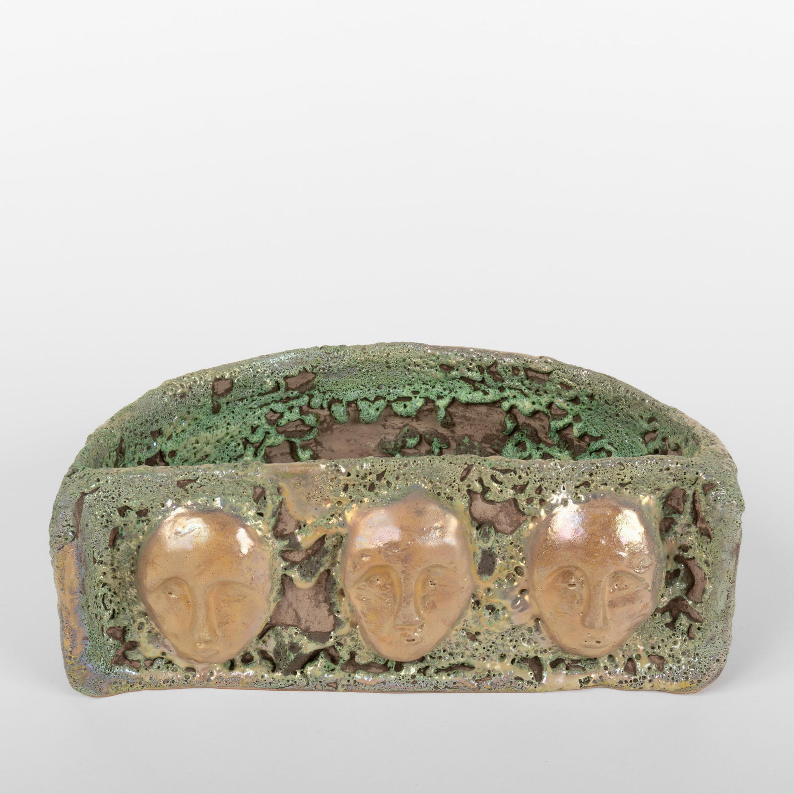 Beatrice Wood, Vessel with Three Faces (1 of 5)