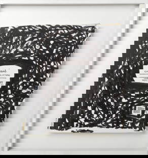 The Bruce High Quality Foundation, Composition, 2011: The Bruce High Quality Foundation(Founded 2001)Composition, 2011mixed media on sheetrockaccompanied with signed Certificate of Authenticity10 7/8 x 9 5/8 in. (27.6 x 24.4 cm.), frame: 15 1/4 x 14 1/4