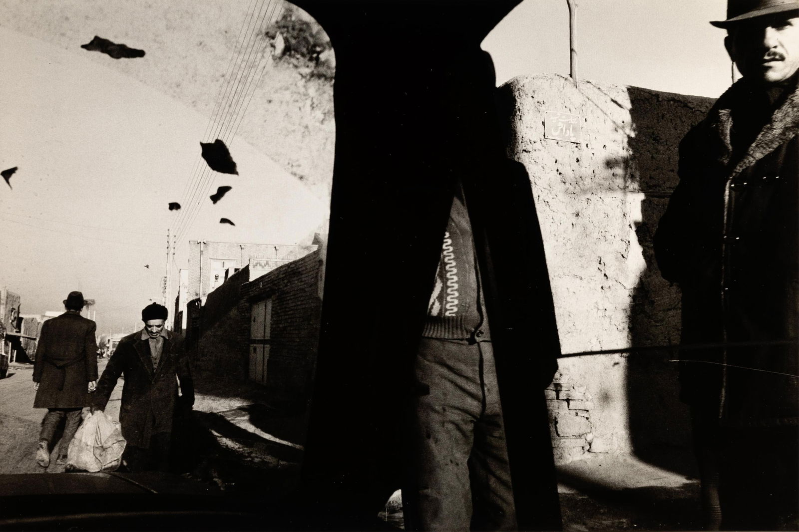 Gilles Peress, (b. 1946), Bazaar, Tabriz, ca. 1980, gelatin silver, 9 3/8 x 14 1/8 in. (23.8 x 35.9 (1 of 3)