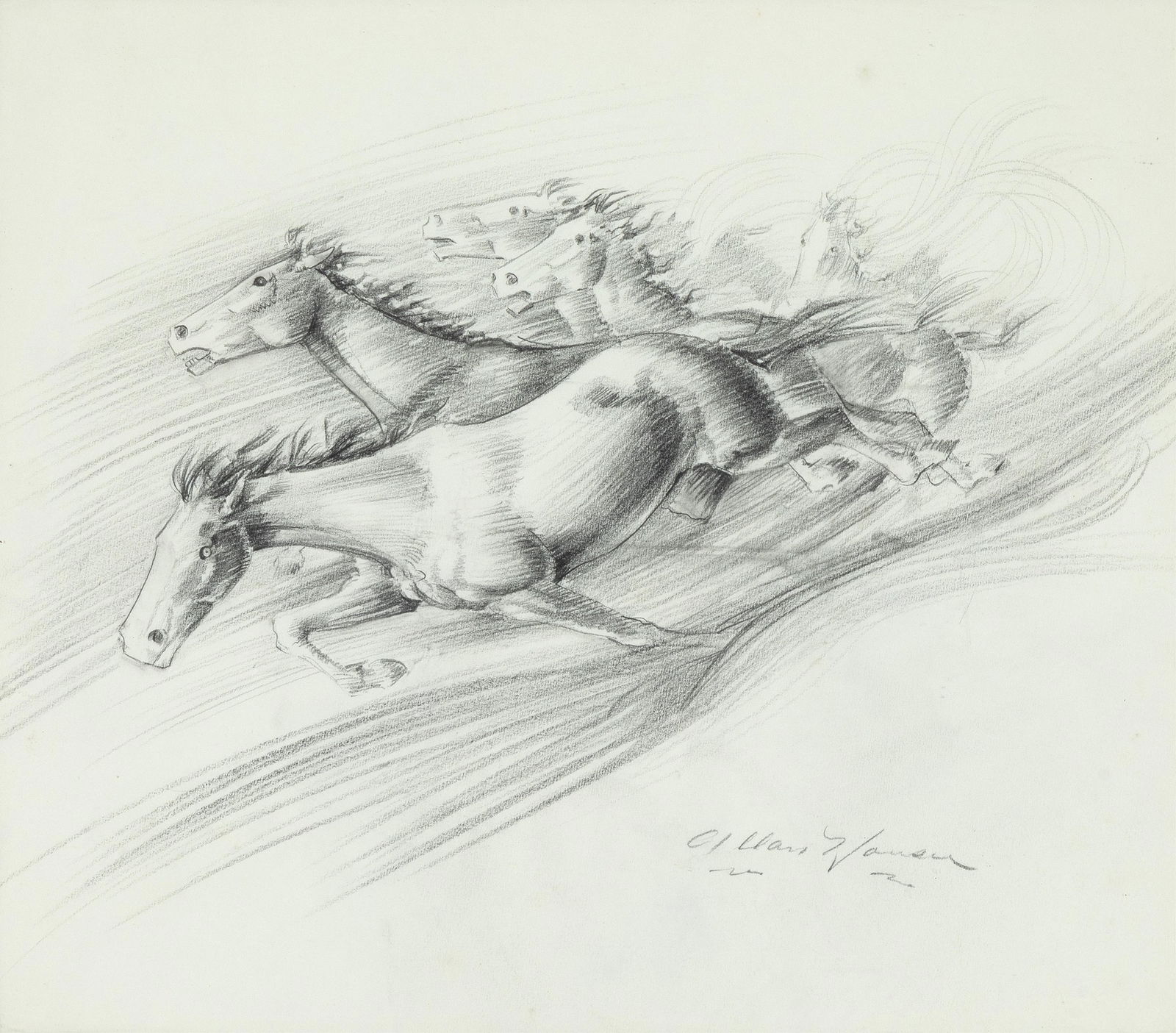 Allan Capron Houser (Haouzous), Horses (1 of 2)