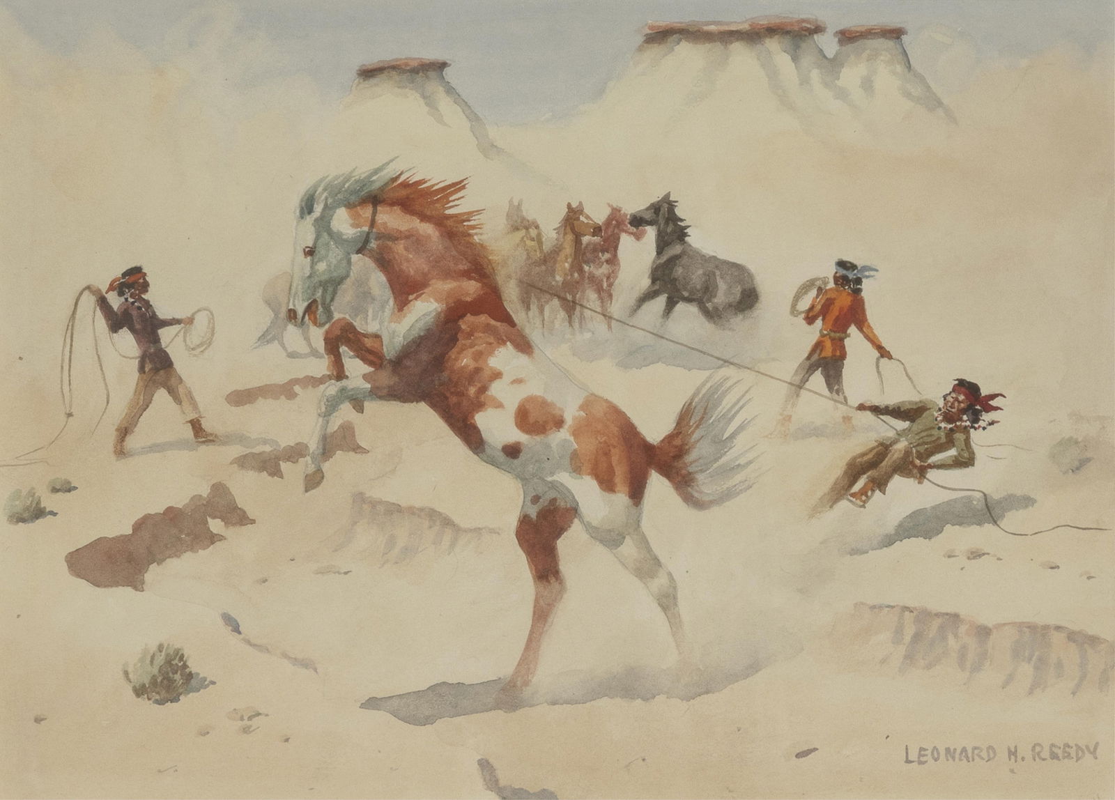 Leonard Reedy, The Sioux Visitor (1 of 2)