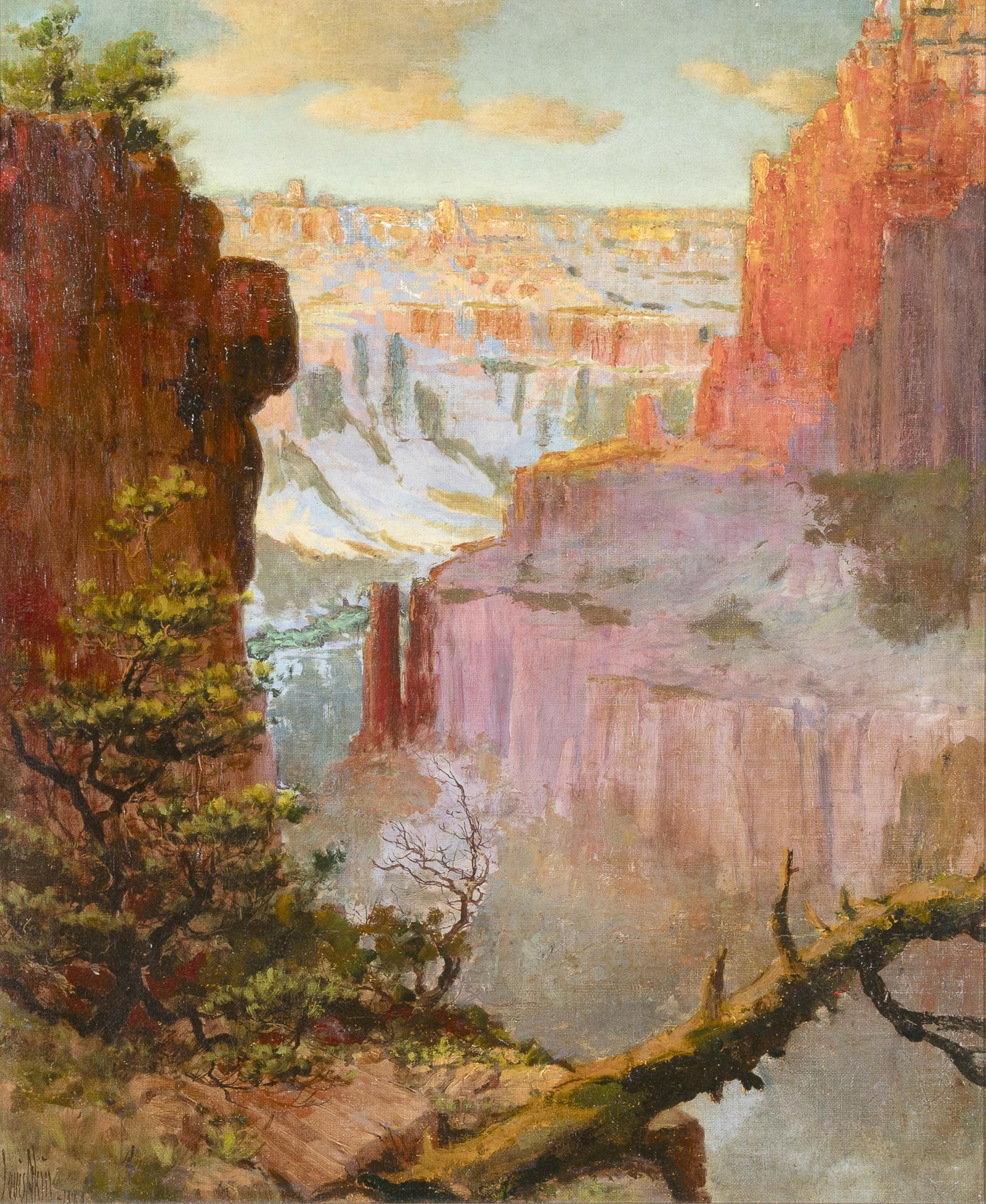 Louis Benton Akin, Grand Canyon, 1909 (1 of 2)