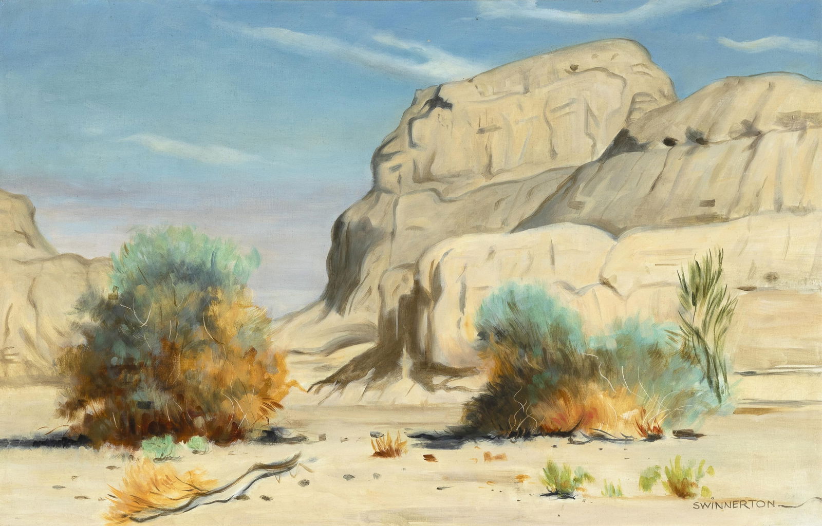 James Guilford Swinnerton, Smoke Tree, ca. 1950 (1 of 3)