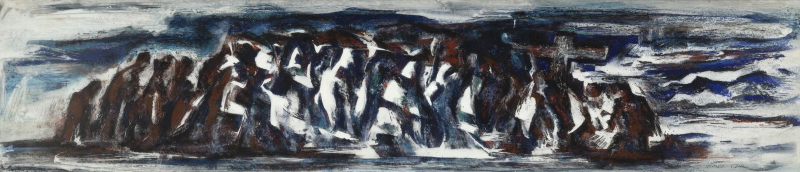 Howard Norton Cook, Processional (1 of 2)