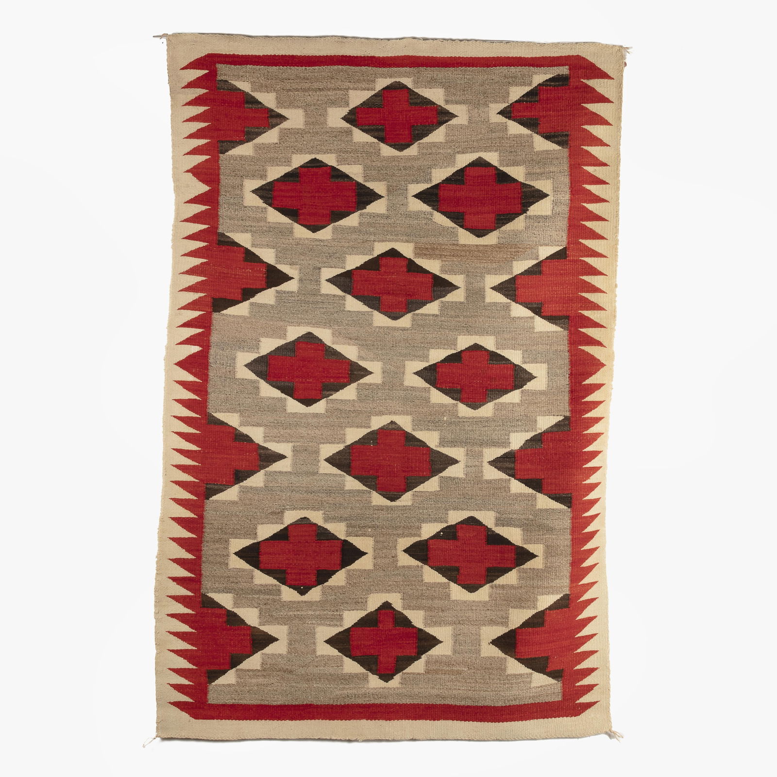Diné (Navajo), Ganado Rug, ca. 1945 (1 of 3)