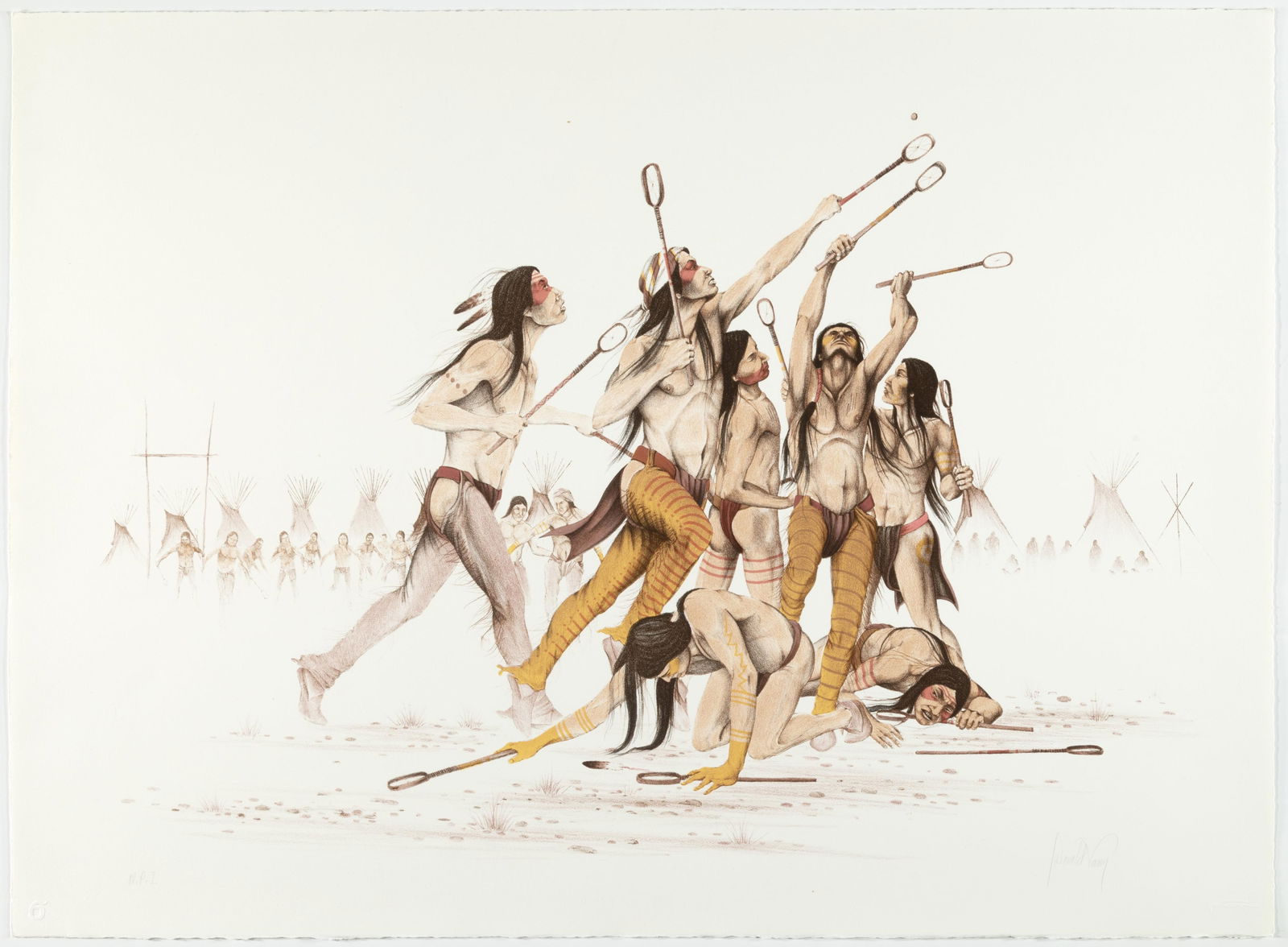 Donald Vann, Tribal Games (State II) (1 of 2)